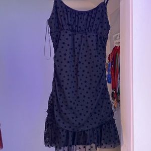 Two dresses, matching style, adjustable straps